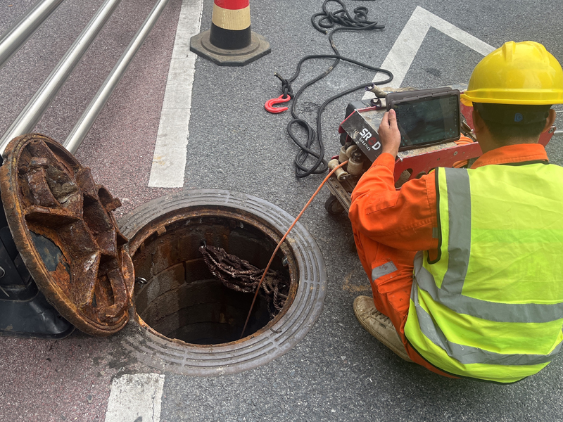 海盐市政管道内窥检测
