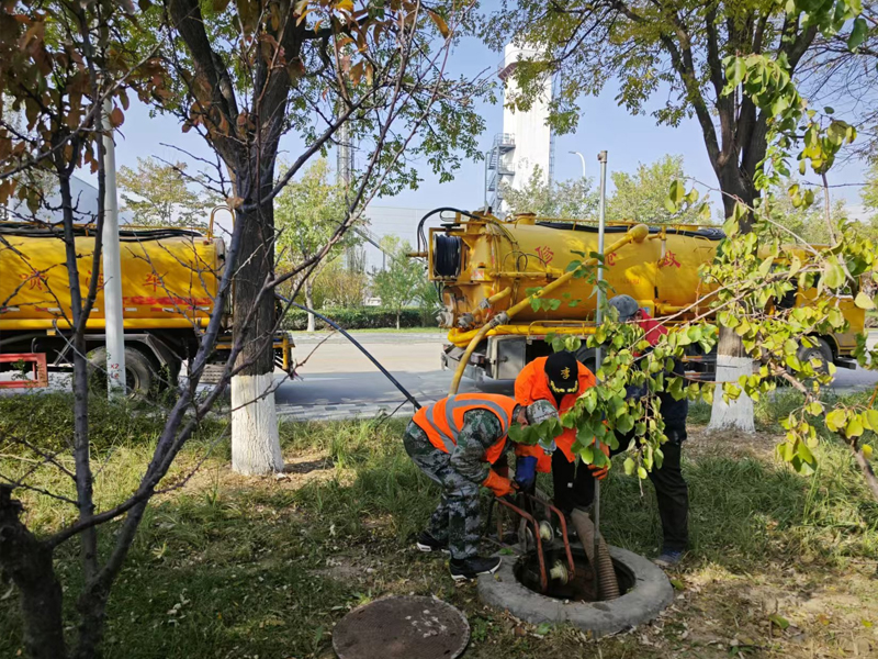 海盐厂区管道清洗